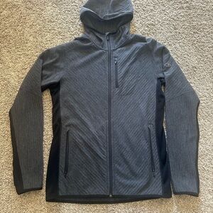 Icebreaker Descender Men's Hooded Full-Zip Jacket - Grey